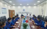 王少燦到國華HG14海上光伏項目部開展青年員工座談會
