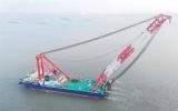 三航5000T扒桿式起重機(jī)開(kāi)啟海上試航