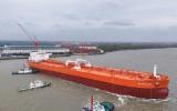 114000噸油船GREEN WHALE OT114首制船順利交付！