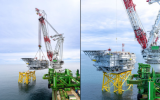 DEME完成美國沿海弗吉尼亞海上風(fēng)電項目首個海上變電站安裝