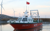 我國首套全國產自主化海上風電綜合探測平臺——“國能海測1號”成功首航