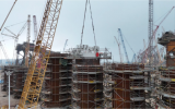 海油工程承建的2000米級(jí)超深水水下設(shè)備項(xiàng)目首套吸力錨完成總裝